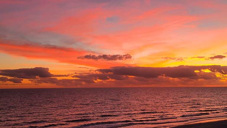 Enjoy gorgeous sunsets every evening! 