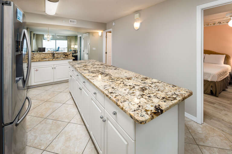 Your family chef will love this extra long island!