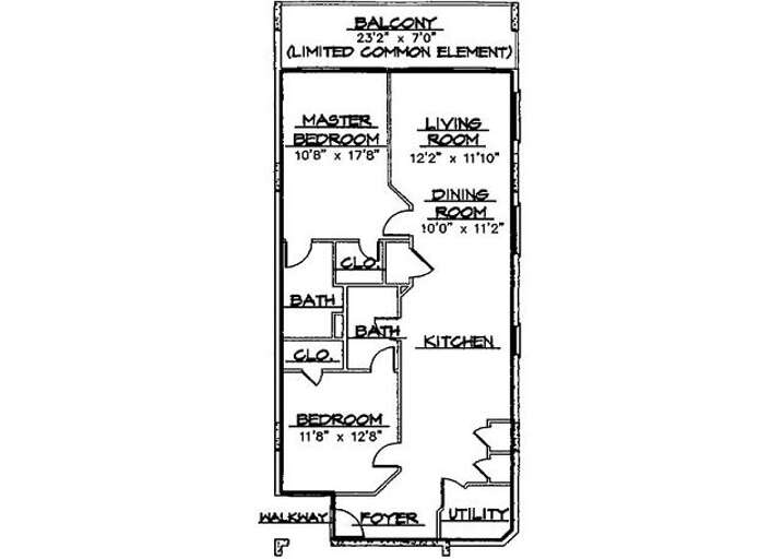 Summerlin 305 floor plan.