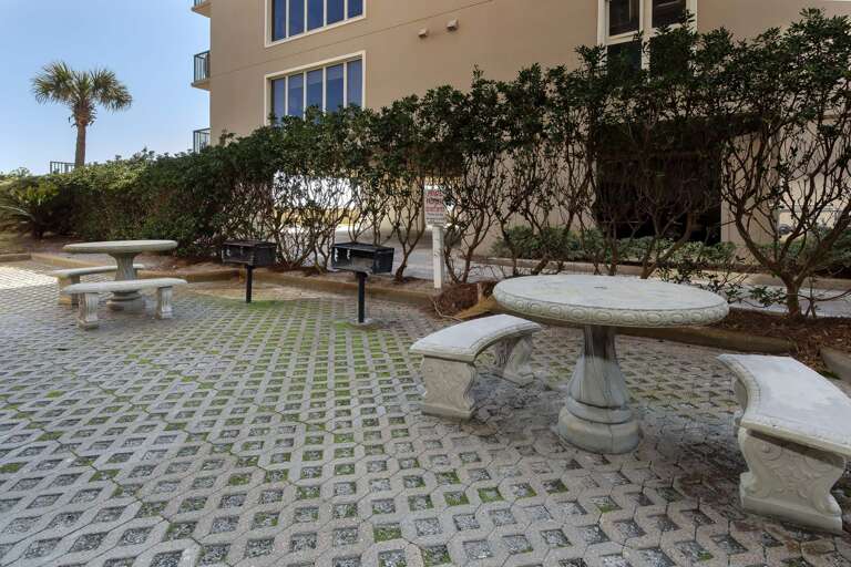 Take full advantage of all the property amenities by grilling out at least once!