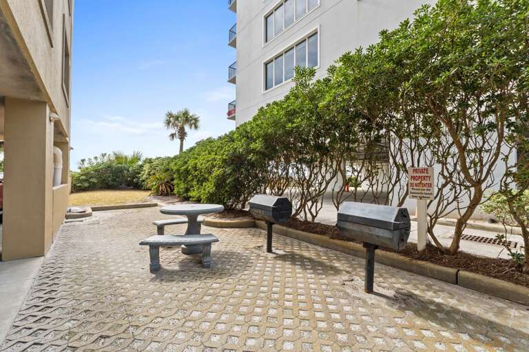 Take full advantage of all the property amenities by grilling out at least once!