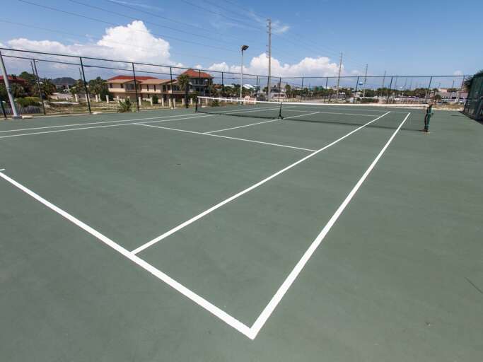 Fancy some tennis? No problem! The property has tennis courts!