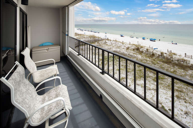 You won't find this much room on just any balcony!!