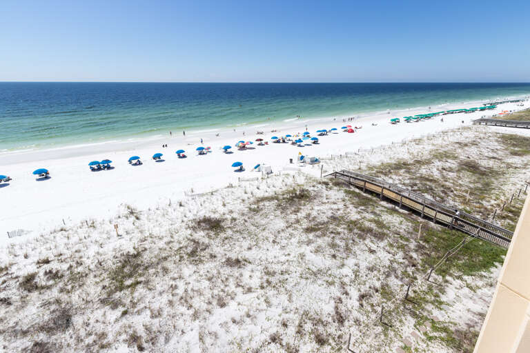 A spectacular view to the West of the Coast