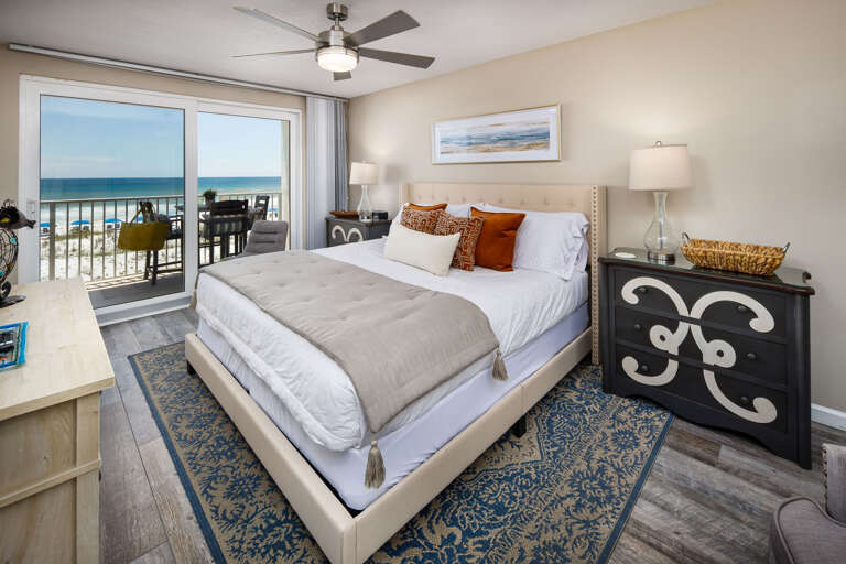 Take in the early morning glow of the sun coming up over the beautiful emerald waters