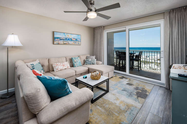 Lovely, spacious area to take in the Gulf views