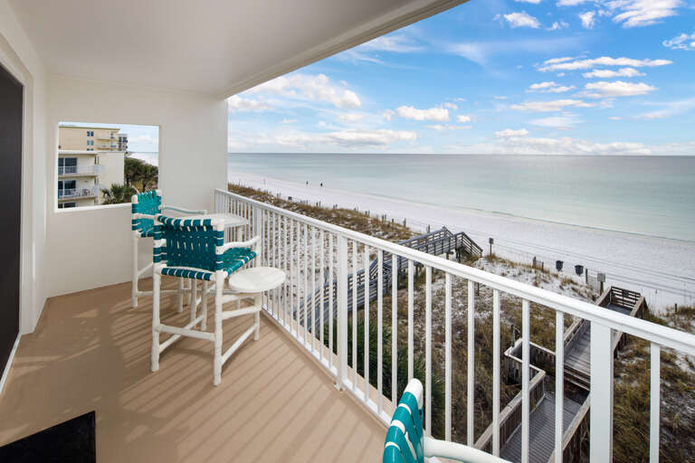 Enjoy wonderous views of the emerald coast!