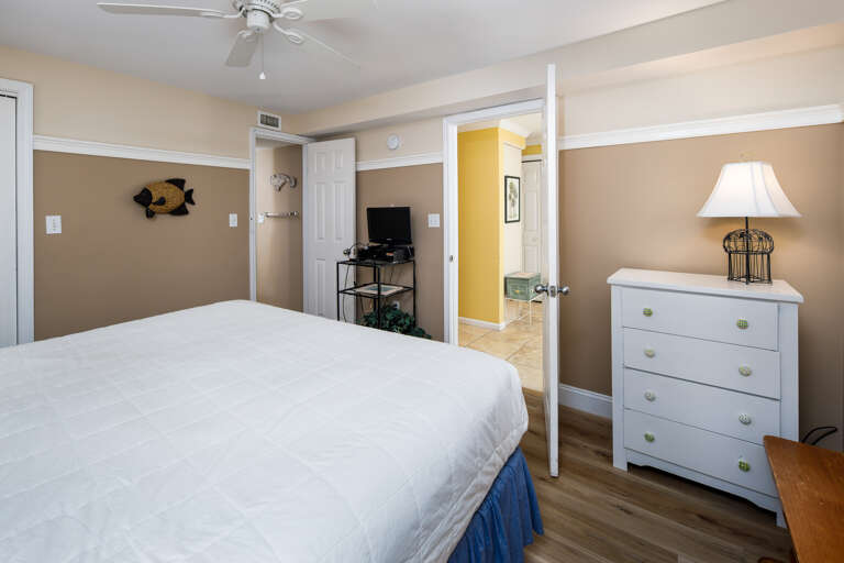 Features a TV for your all viewing pleasure 