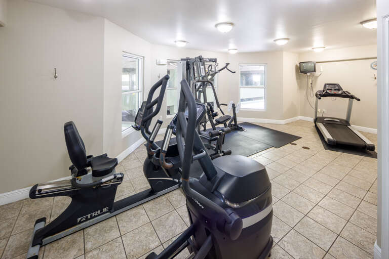 Located on the 2nd floor in the middle of the hallway