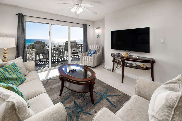 Enjoy some cozy family time after a long beach day!