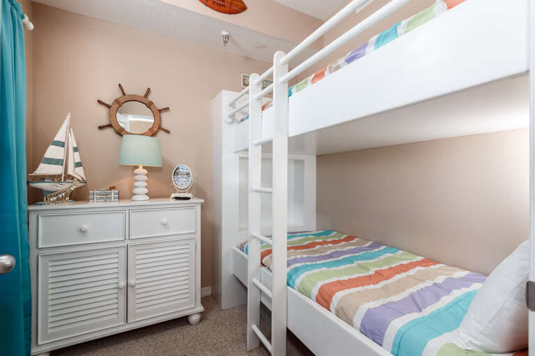 Perfect for the youngest ones in the family this bonus bunk room will make them feel at home