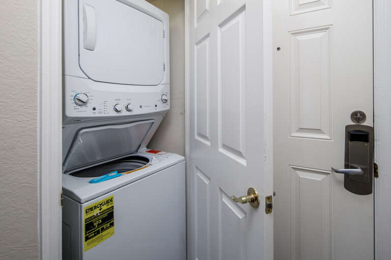 Washer/dryer in the unit for your convenience  Washer/dryer in the unit for your convenience