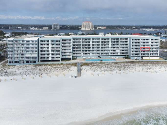 Unit outlined in red Unit outlined in red