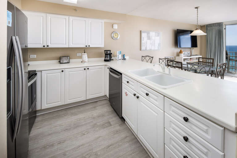Beautiful kitchen area