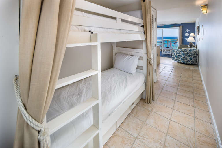 Close off the bunks and get some peace and quiet!