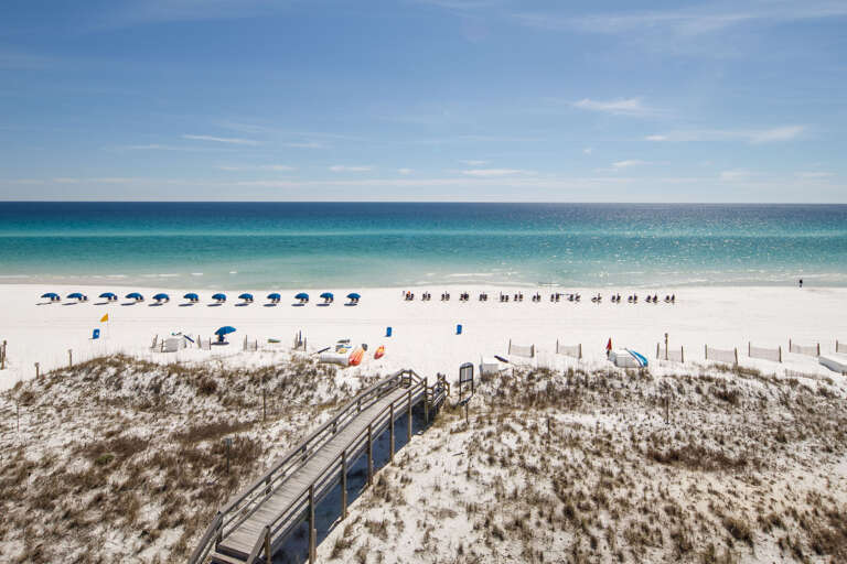 Looking straight ahead