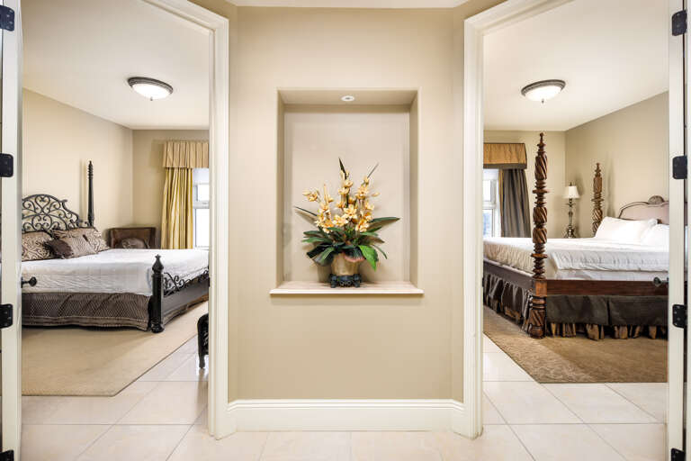 Plenty of gorgeous decor 