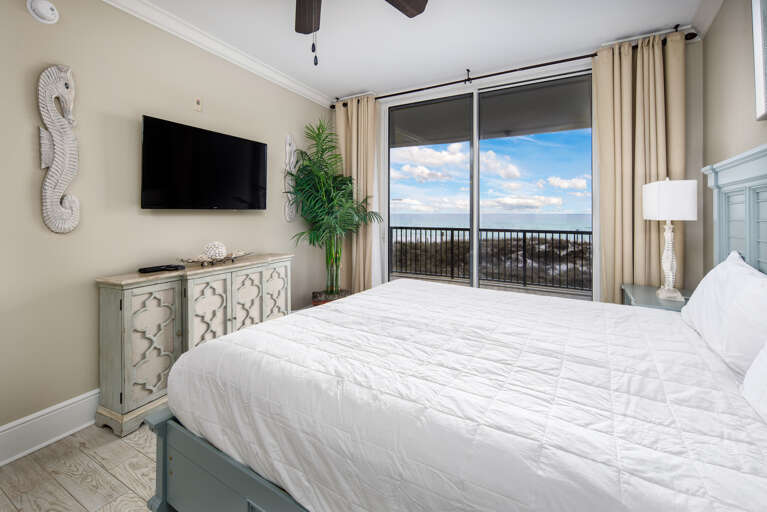 Gorgeous views from the master bedroom 