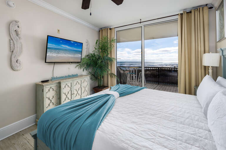 Gorgeous views from the master bedroom 