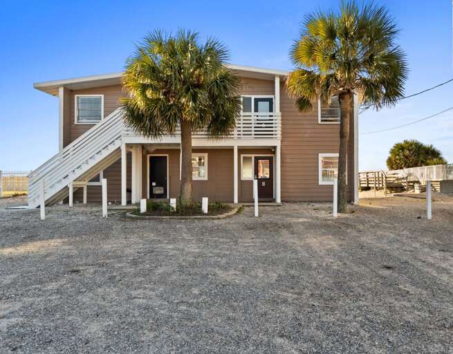Stairs to access Coconut Beach A.