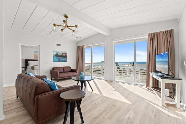 Just steps away from your private balcony!