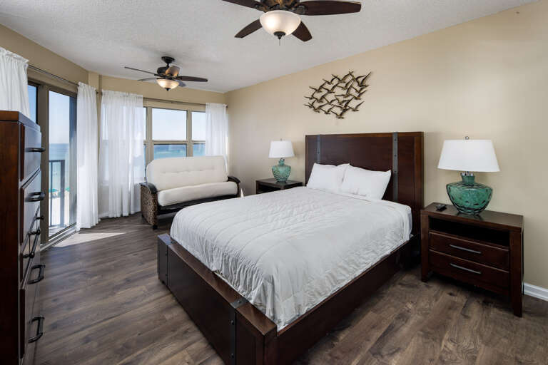Spacious and airy Master Bedroom perfect for a peaceful and relaxing time