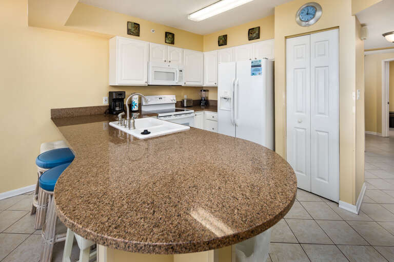 Grab a quick snack or keep the cook company!