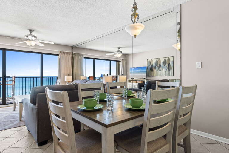 The perfect gathering area for family and friends.