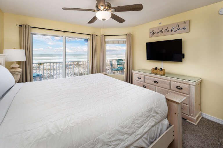 Imagine waking up to the enticing sights and sounds that the tranquil Emerald Coast has to offer with direct access to the balcony.
