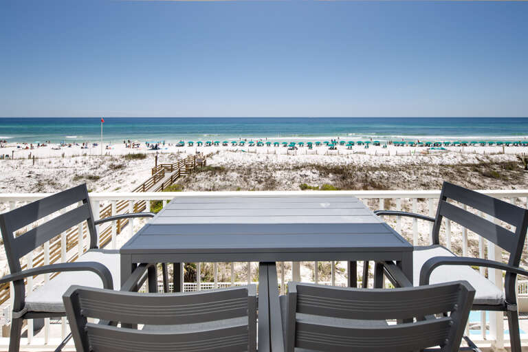 Enjoy a snack or meal on the balcony while taking in the beautiful views. 