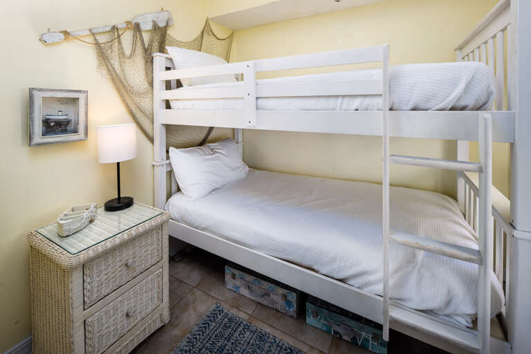 Youngsters love the bunk beds.   Youngsters love the bunk beds.