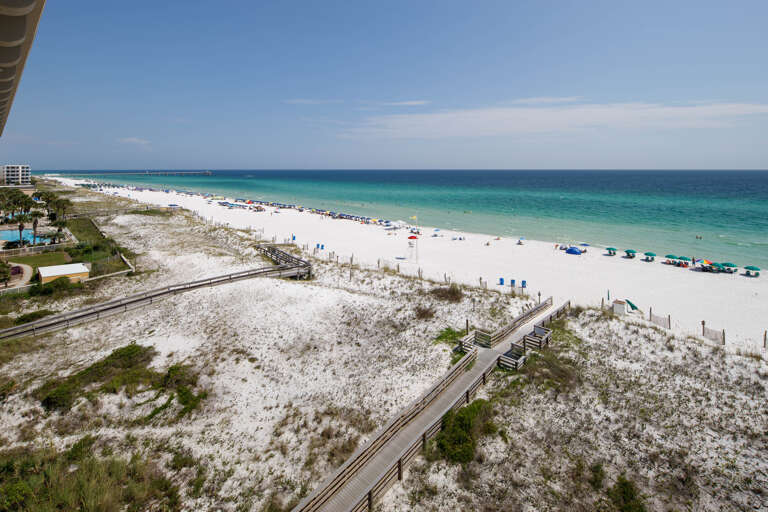 View facing towards the East