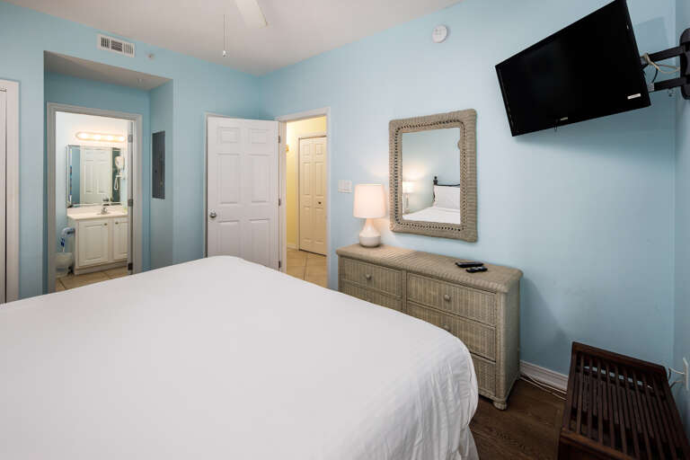 Flat Screen TV's are in all the bedrooms so you catch your favorite shows before bed. 