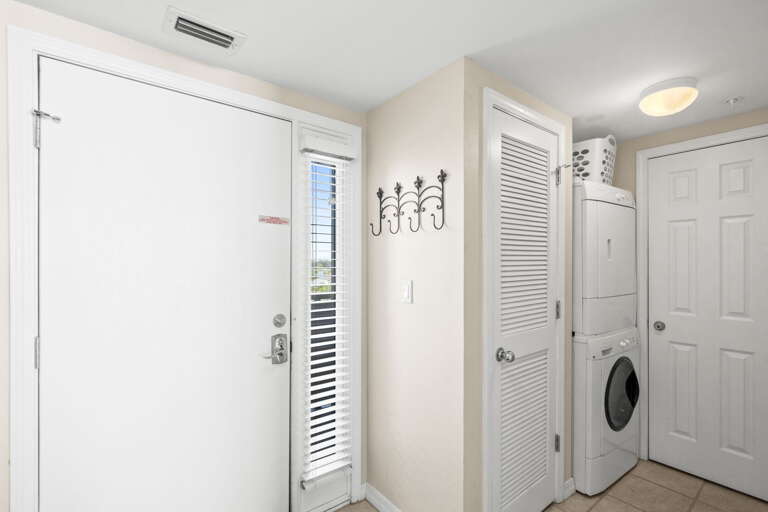 A washer / dryer combo for your laundry needs. 