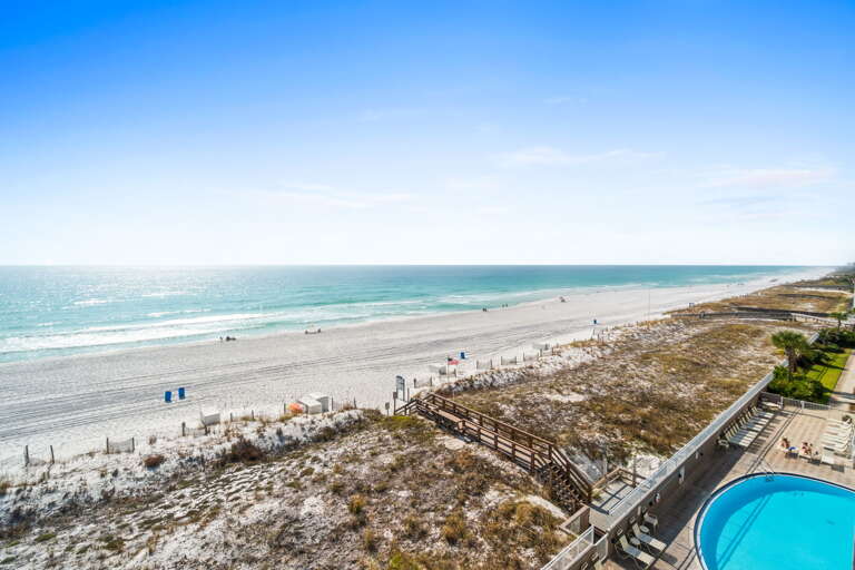 Check out the emerald water