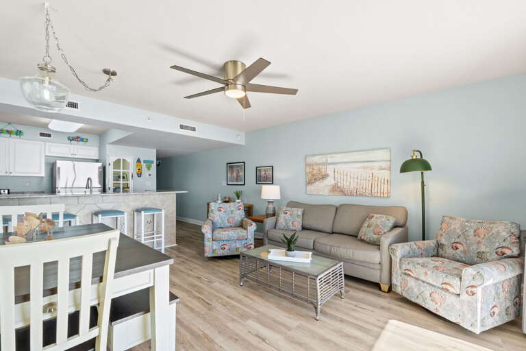 Enjoy a snack at the breakfast bar!