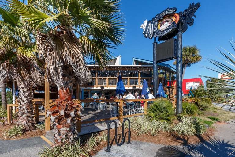 Also on Okaloosa Island, AJs is perfect for live entertainment and adult beverages, as well as fun seafood meals for the entire family!  Also on Okaloosa Island, AJs is perfect for live entertainment and adult beverages, as well as fun seafood meals for the entire family!