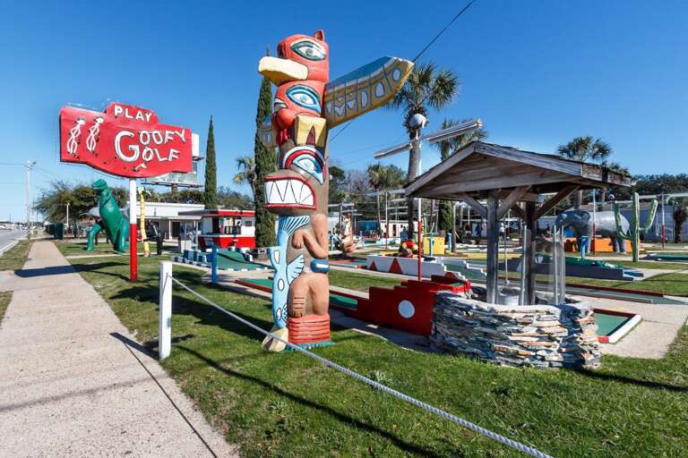 Local mini-golf will be fun for the little ones and even the adults can get into the competitive spirit! Local mini-golf will be fun for the little ones and even the adults can get into the competitive spirit!