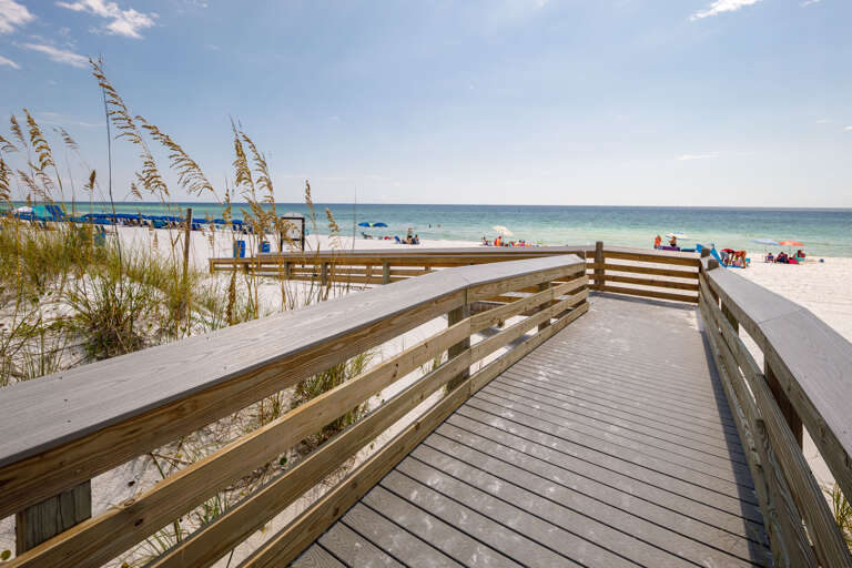 Walkover to the beach Walkover to the beach