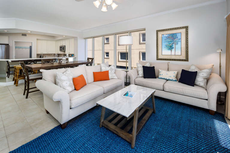 A pretty corner unit with a lot to offer