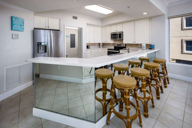 Additional seating at the bar