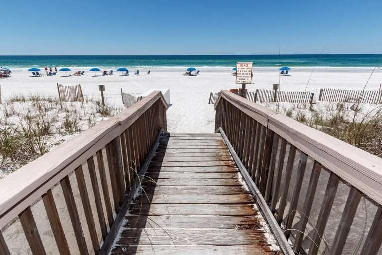 So close to the emerald water