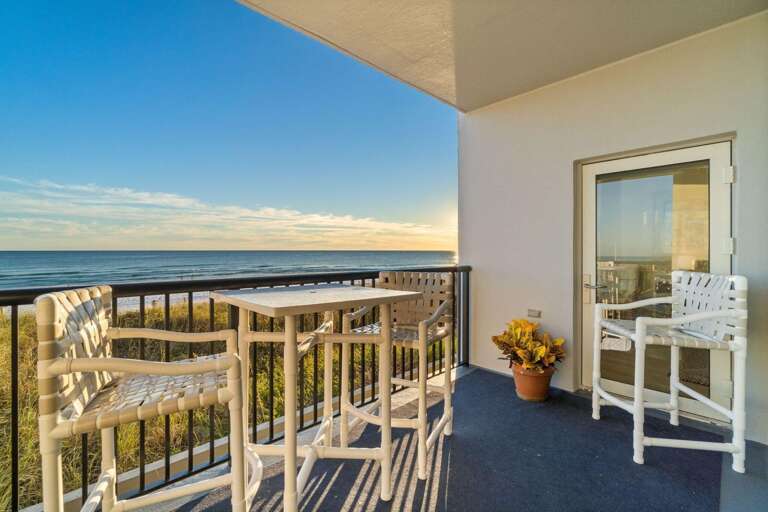 We love the private balcony 