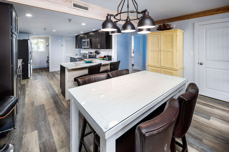 Additional seating at the bar