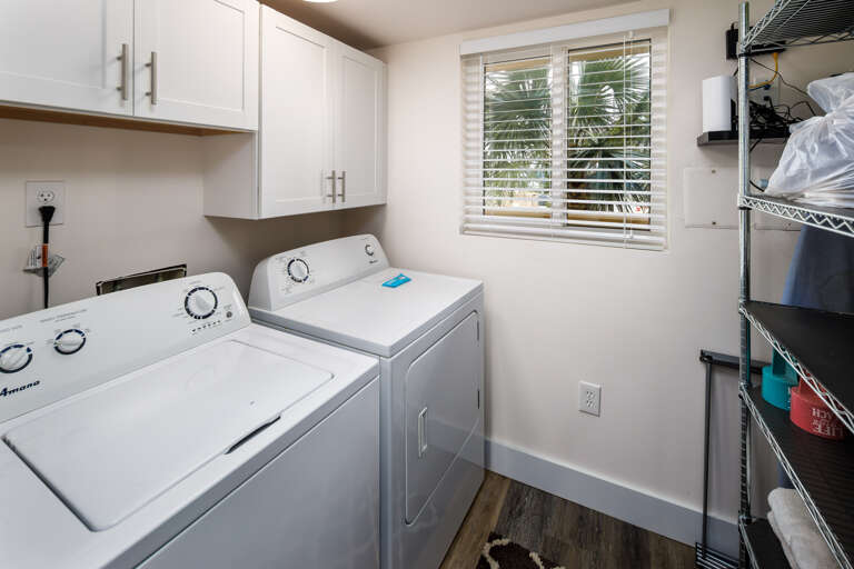 Full size washer and dryer 