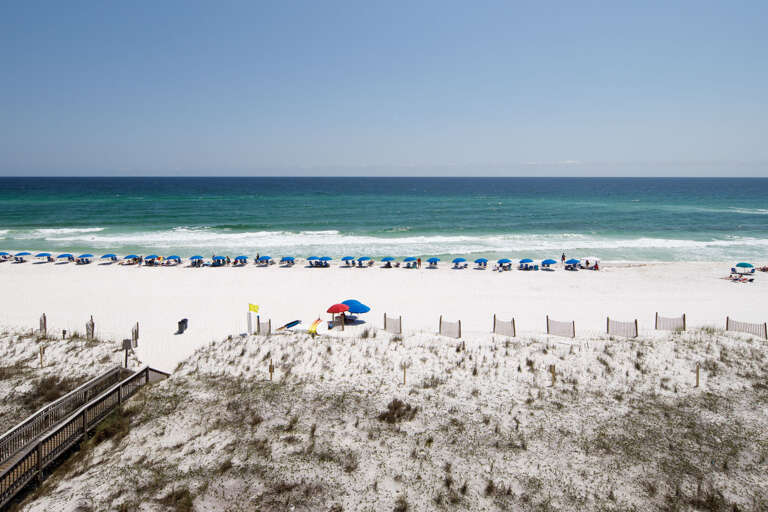 Looking straight ahead