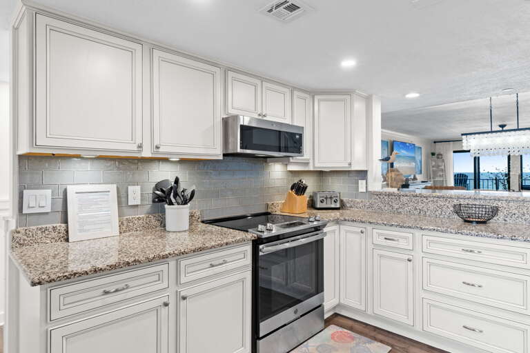 All stainless steel appliances