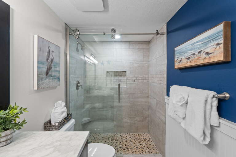 Shower in the Master Bath