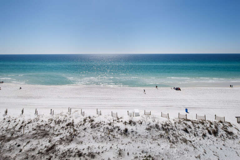 Exquisite view of the Gulf of Mexico from your condo balcony!!