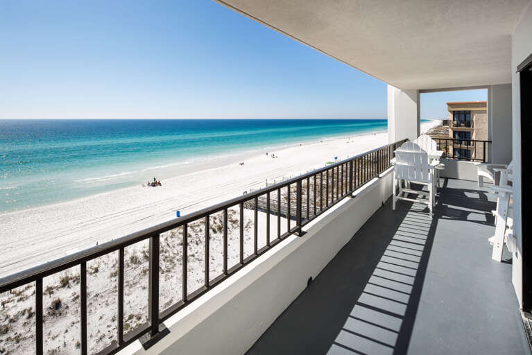 Balcony View looking Westward from the capacious balcony! Truly remarkable views!!